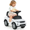 Image de CostwayVoiture à Pousser avec Espace de Rangement Véhicule à Glisser Voiture pour Enfants Voiture à Pousser Jouet Voiture Blanc