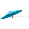 Image de CostwayParasol en Porte-à-faux Mural de 247 Cm Parasol avec Mât Réglable Parasol Inclinable avec Évent Parasols d'Extérieur Bleu