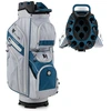 Image de CostwaySac de Golf pour Chariot Sac de Golf Moulé avec Fermeture à Glissière et 14 Compartiments Pleine Longueur Sac de Golf Léger Bleu