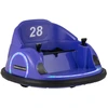 Image de CostwayAuto-tamponneuse Aliment ©e par Batterie Lumi ¨res LED Clignotantes Connexion Sans Fil Musique Rotation   360° pour 18+ Mois Violet