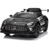 Image de CostwayVoiture pour enfants Mercedes-AMG GT3 sous licence Ride-on-Auto avec télécommande 3 vitesses Noir
