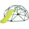 Image de CostwayToboggan avec Dôme d'Escalade pour Enfants 3-10 Ans Cage d'Escalade Charge max 180KG Jeu Extérieure et Intérieure Vert