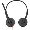Image de HP Poly Blackwire C3225 (Filaire, USB-A), Casque micro de bureau, Noir