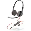 Image de HP Poly Blackwire 3225, casque, serre-tête, bureau/centre d'appels, noir, binaural, unité de contrôle (Filaire, USB-C), Casque micro de bureau, Noir