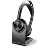 Image de Poly Voyager Focus 2 UC - Micro-casque - sur-oreille - Bluetooth - sans fil, filaire - Suppresseur de bruit actif - USB-C via un adaptateur Bluetooth - Certifié pour Microsoft Teams