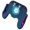 Image de Contrôleur de jeu mobile sensible shoot and aim joysticks gamepad handle forpubg - noir