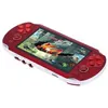 Image de Console de jeu classique rétro portable portable 800 jeux intégrés de 4,3 pouces - rouge