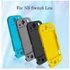 Image de 4pcs silicone demi-pack de protection étui de couleur pure pour switch lite console - multicolore