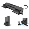 Image de Station de chargement pour chargeur vertical à double contrôleur pour ps4 / ps4 slim / ps4 pro - noir