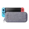 Image de Sac de rangement en étui de transport rigide mince en eva pour console nintendo switch gris - multicolore