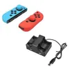 Image de Chargeur dock station charger avec indication led pour nintendo switch joy-con - noir