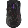 Image de Souris de jeu sans fil 2.4G Bluetooth Dual Mode Gaming 1600DPI rétro-éclairé pour ordinateur portable PC - Multicolore