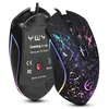 Image de Souris filaire G828USB Câble Gaming RGB 6Boutons Programmables Macro Rétroéclairage Gamer - Noir