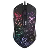 Image de Souris de jeu sans fil YWYT G829 Optique ergonomique rechargeable de jeu 2,4 GHz - Noir