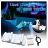 Image de Station de charge du contrôleur chargement double avec 2 batteries rechargeables pour one / slim x - blanc