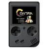 Image de Rétro mini console de jeu vidéo tenue dans la main 168 jeux classiques intégrés pour les enfants - noir