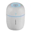 Image de Mini humidificateur silencieux usb pour voiture domestique avec veilleuse étanche - blanc