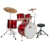 Image de Gretsch Drums Set Energy Red 22'' Batterie Standard