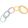 Image de Hochet Anneaux pour bébé x5