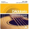 Image de D'Addario And Co EJ19 Phosphor Bronze Light Top/medium Bottom 12-56 Jeux de cordes folk 012