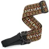 Image de D'Addario 20N01BJ - Sangle tissée pour banjo, Hootenanny - marron et jaune