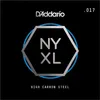 Image de D'Addario NYS017, acier pur, .017 - corde au détail acier pur   guitare électrique ou acoustique