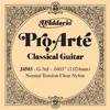 Image de Corde au détail guitare classique D'Addario Pro-Arte Sol réassort du jeu EJ45 - J4503