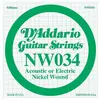 Image de D'Addario Nw034 (1x, Guitare électrique, 0.03"), Corde de guitare