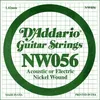 Image de Corde au détail D'addario NW056 - guitare électrique - Filet rond 056