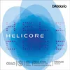 Image de D'Addario And Co 4/4 Helicore Corde Sol Medium/file Argent Cordes violoncelle