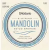 Image de D'Addario And Co EJ62 80/20 Bronze Mandolin Strings Light 10-34 Cordes pour mandoline