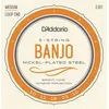 Image de D'Addario And Co EJ61 Jeu Nickel pour Banjo 5 Cordes 10-23 Medium Cordes pour banjo