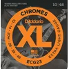 Image de D'Addario And Co ECG23 Chromes Extra Light 10-48 Jeux de cordes électriques 010