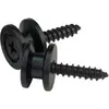 Image de D'Addario And Co Solid Brass End Pins - Black (pair) ATTACHE COURROIES ET STRAPLOCKS
