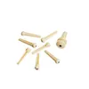 Image de D'Addario And Co Bridge Pins With End Pin Set Of 7 Ivory With Black Dot Pièces détachées