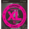 Image de D'Addario And Co ECB81m Chromes Medium Scale Regular Light 45-100 Cordes guitares basses 4