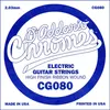 Image de D'Addario CG080, .080 - Corde au détail guitare électrique - filet plat
