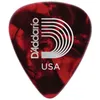 Image de D'Addario 1CRP4-10 - Médiators celluloïd rouges, pack de 10, Medium