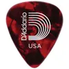 Image de D'Addario 1CRP4-25 - Médiators guitare Celluloïd - motif perle rouges, pack de 25, Medium