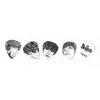 Image de D'Addario And Co Beatles Guitar Picks Revolver 10 Pack Heavy Médiators