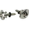 Image de D'Addario And Co Elliptical End Pins Chrome ATTACHE COURROIES ET STRAPLOCKS