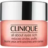 Image de Clinique All About Eyes  Rich - Baume Yeux Anti-poches Anti-cernes