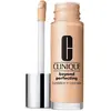 Image de Clinique, Fond de teint, Beyond Perfecting Foundation + Concealer (#01 Linen, Lignes CN 08)