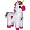 Image de Amscan piñata licorne rose/blanc 45x33 cm