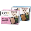 Image de Catit Cuisine Mousse 12 x 90 g pour chat - lot mixte : thon, saumon et poulet, jambon