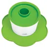 Image de CAT IT Napperon en forme de fleur - Format moyen - Vert - Pour chat