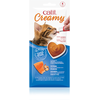 Image de 4x10g Catit Creamy saumon au goût de crevettes friandise pour chat