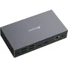 Image de Verbatim Station d'accueil USB-C Pro 17 ports CDS-17 (USB-C, 17 ports), Station d’accueil + hub USB, Gris, Noir