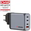 Image de Verbatim GNC-100 GaN Charger (100 W, 4 ports), Chargeur USB, Gris