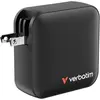 Image de Verbatim Mini GaN 4 Port Charger (165 W, 4 ports), Chargeur USB, Noir